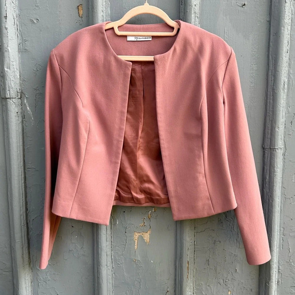 Miriam Baker Cropped Jacket, size approx 4 - Picture 1 of 7